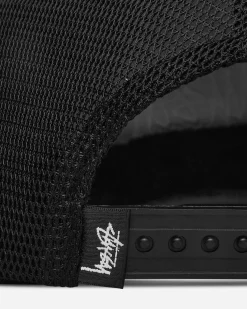 Stüssy Hats|Hats^Big Basic Trucker Cap Black