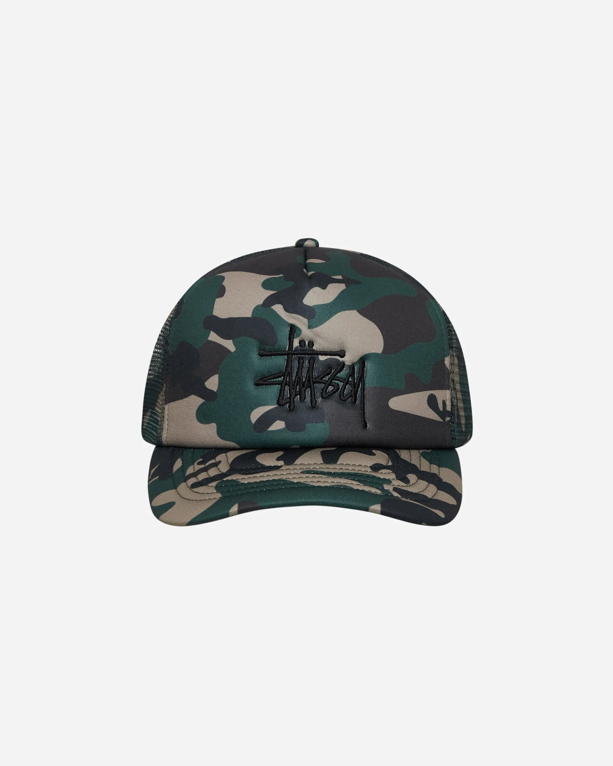 Stüssy Hats|Hats^Big Basic Trucker Cap Camo