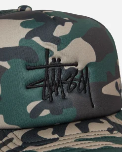 Stüssy Hats|Hats^Big Basic Trucker Cap Camo