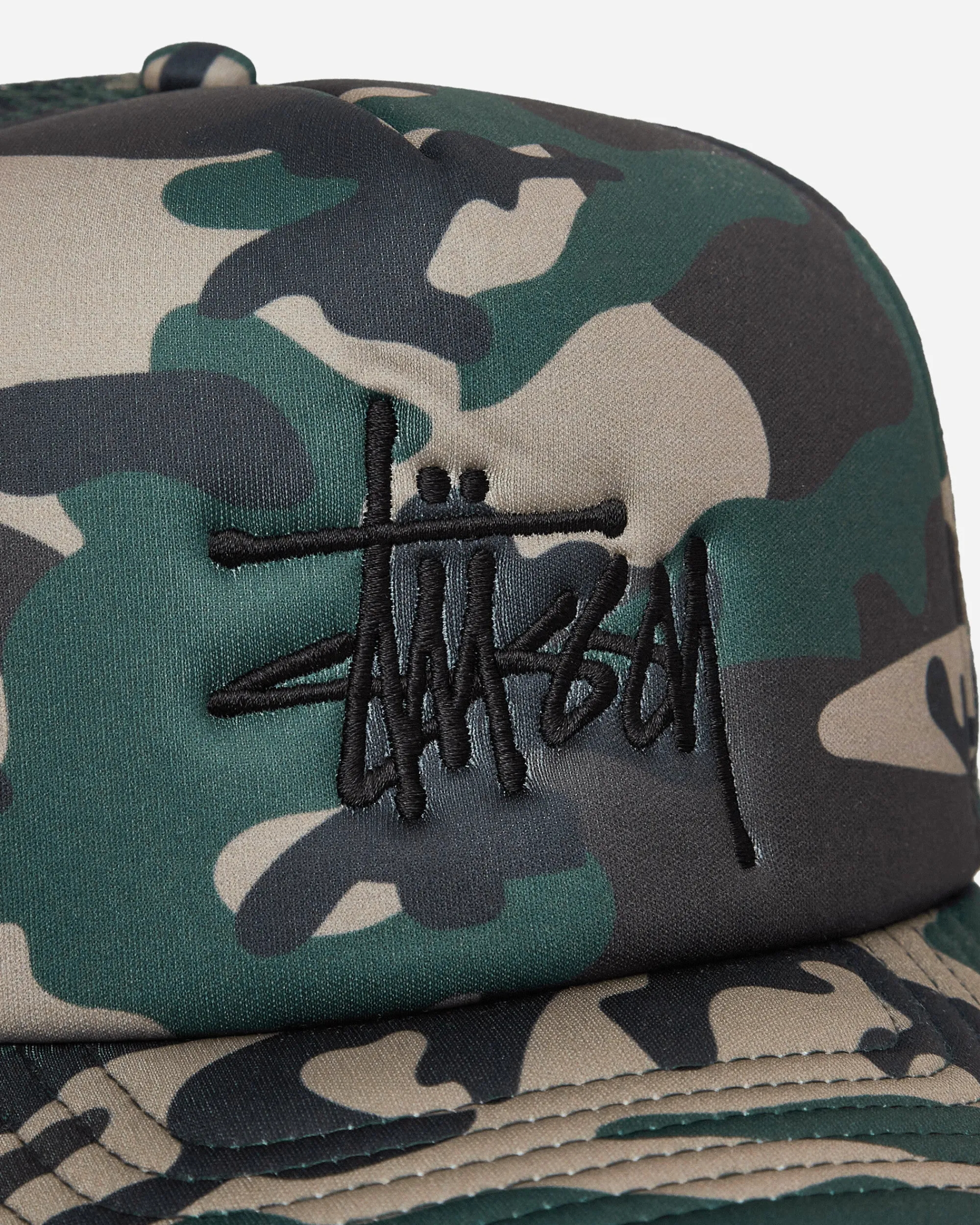 Stüssy Hats|Hats^Big Basic Trucker Cap Camo