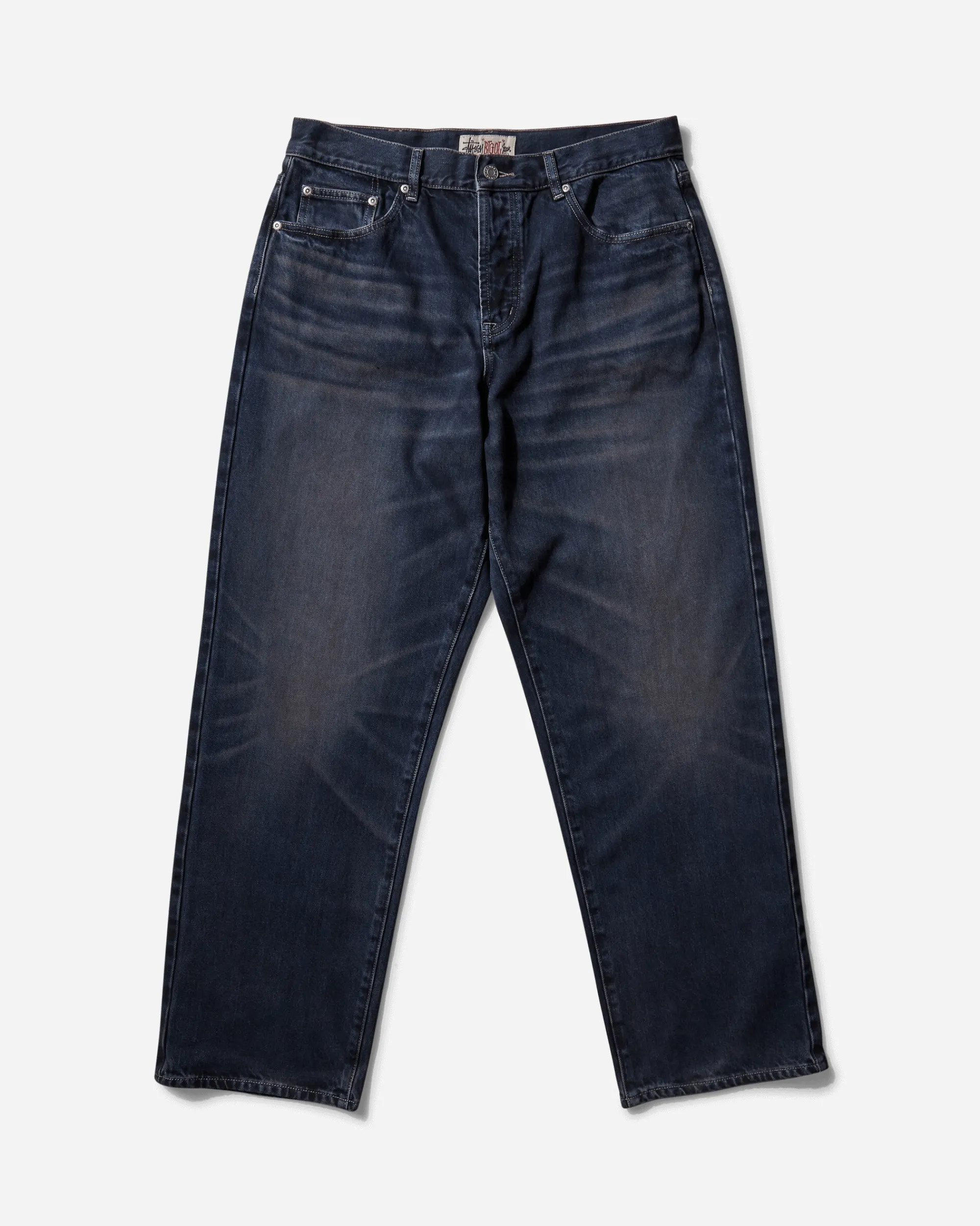 Stüssy Pants^Big Ol' Jeans Vintage Wash Denim Blue