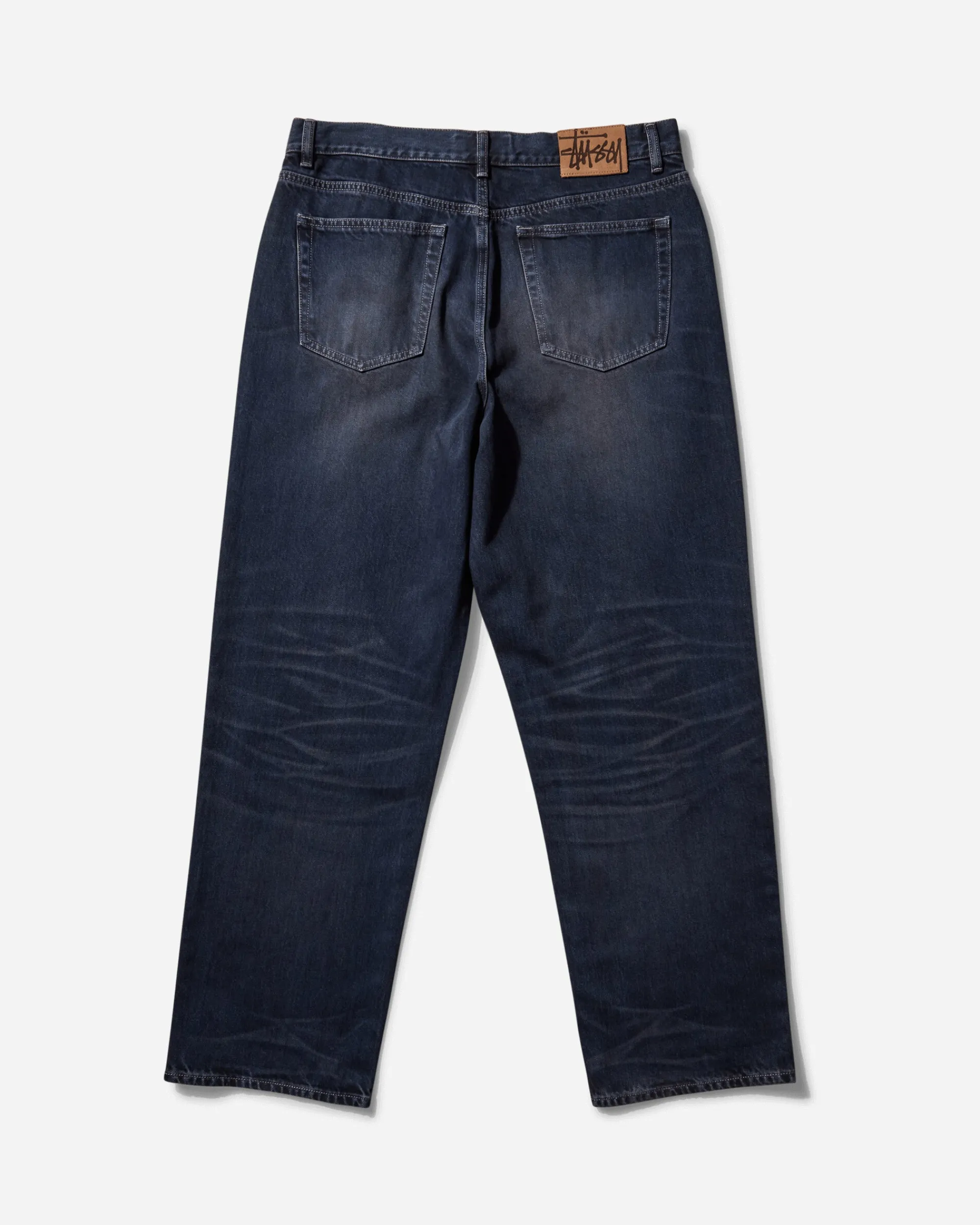 Stüssy Pants^Big Ol' Jeans Vintage Wash Denim Blue
