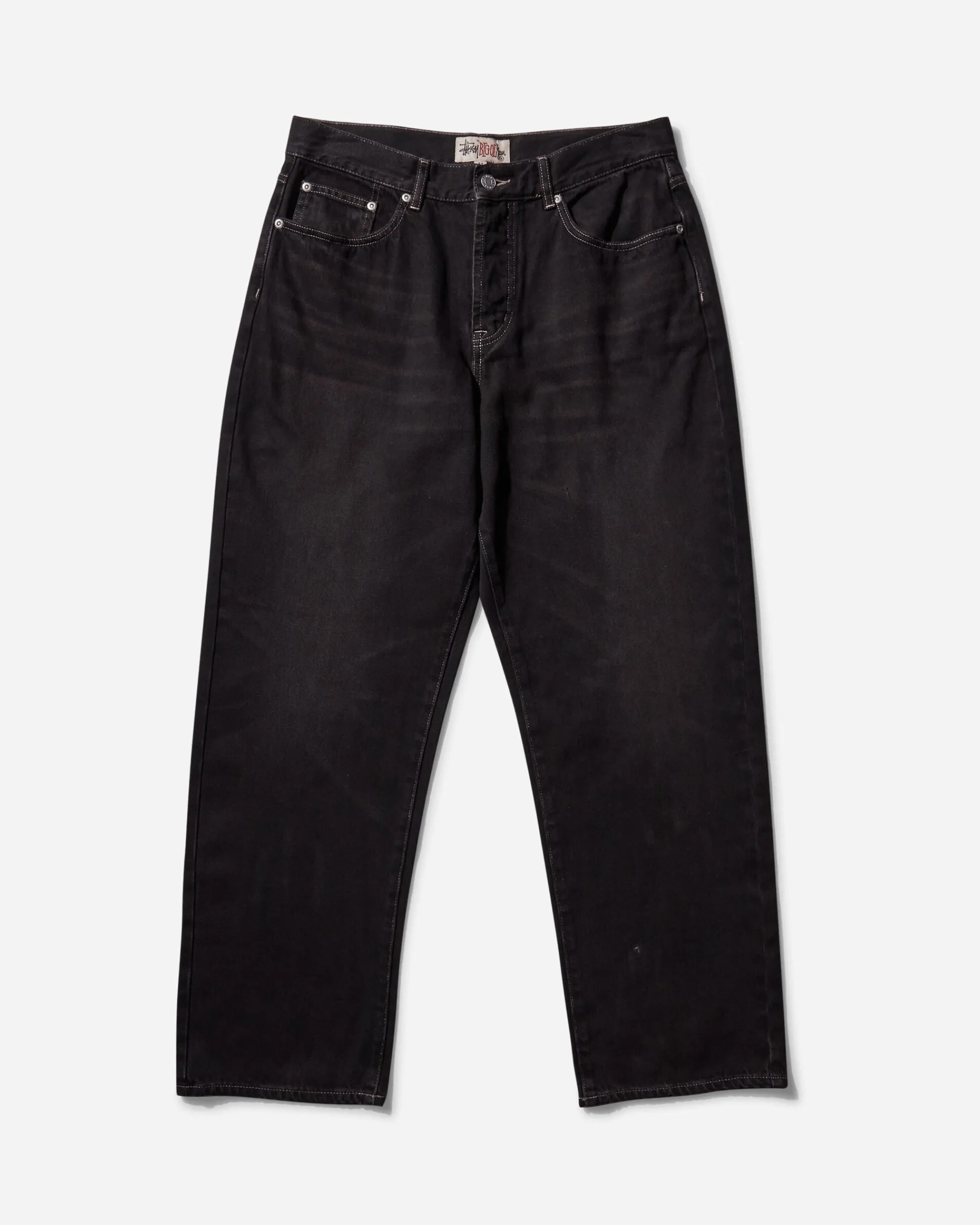 Stüssy Pants^Big Ol' Jeans Vintage Wash Denim Black