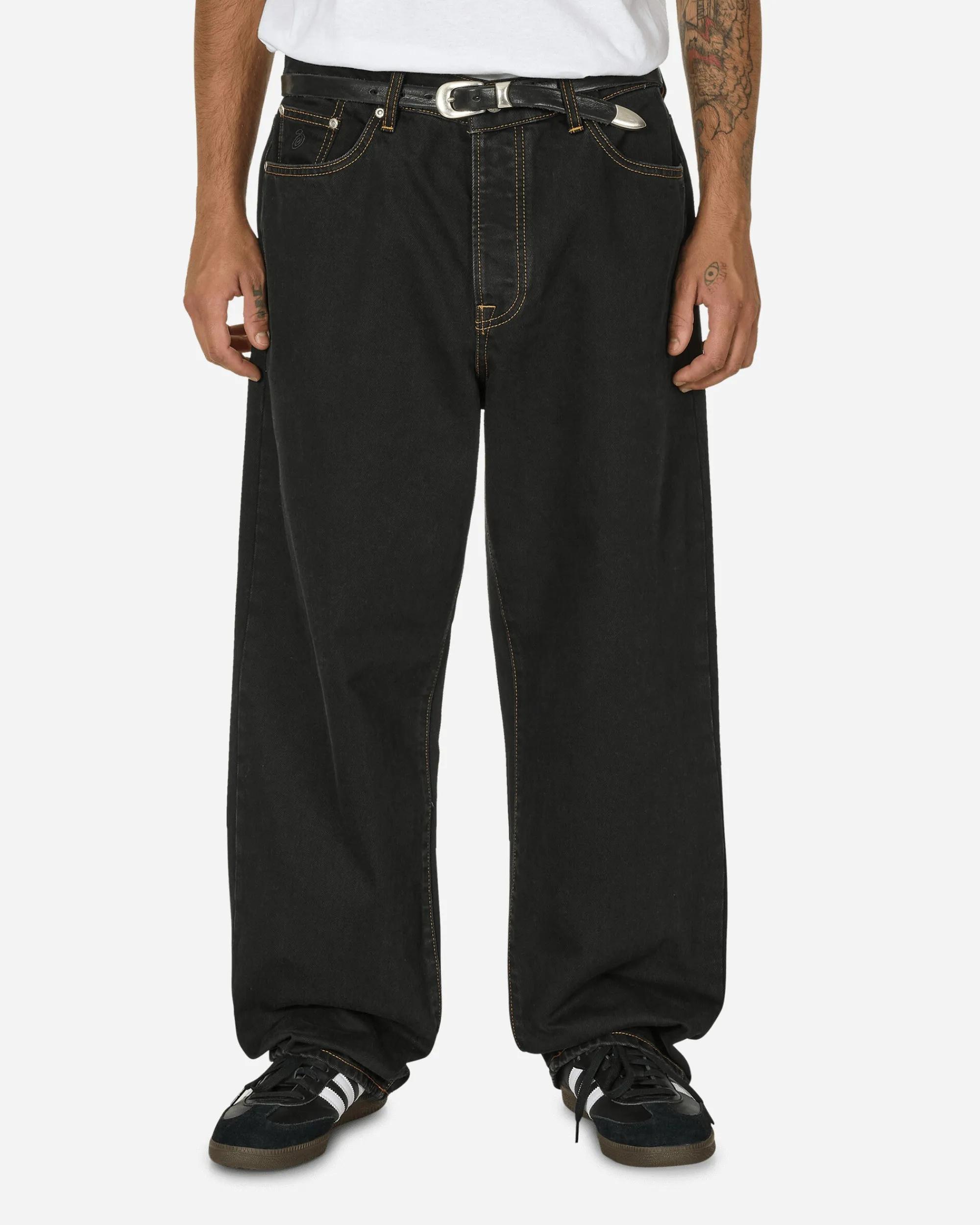 Stüssy Pants^Big Ol' Jeans Washed Black