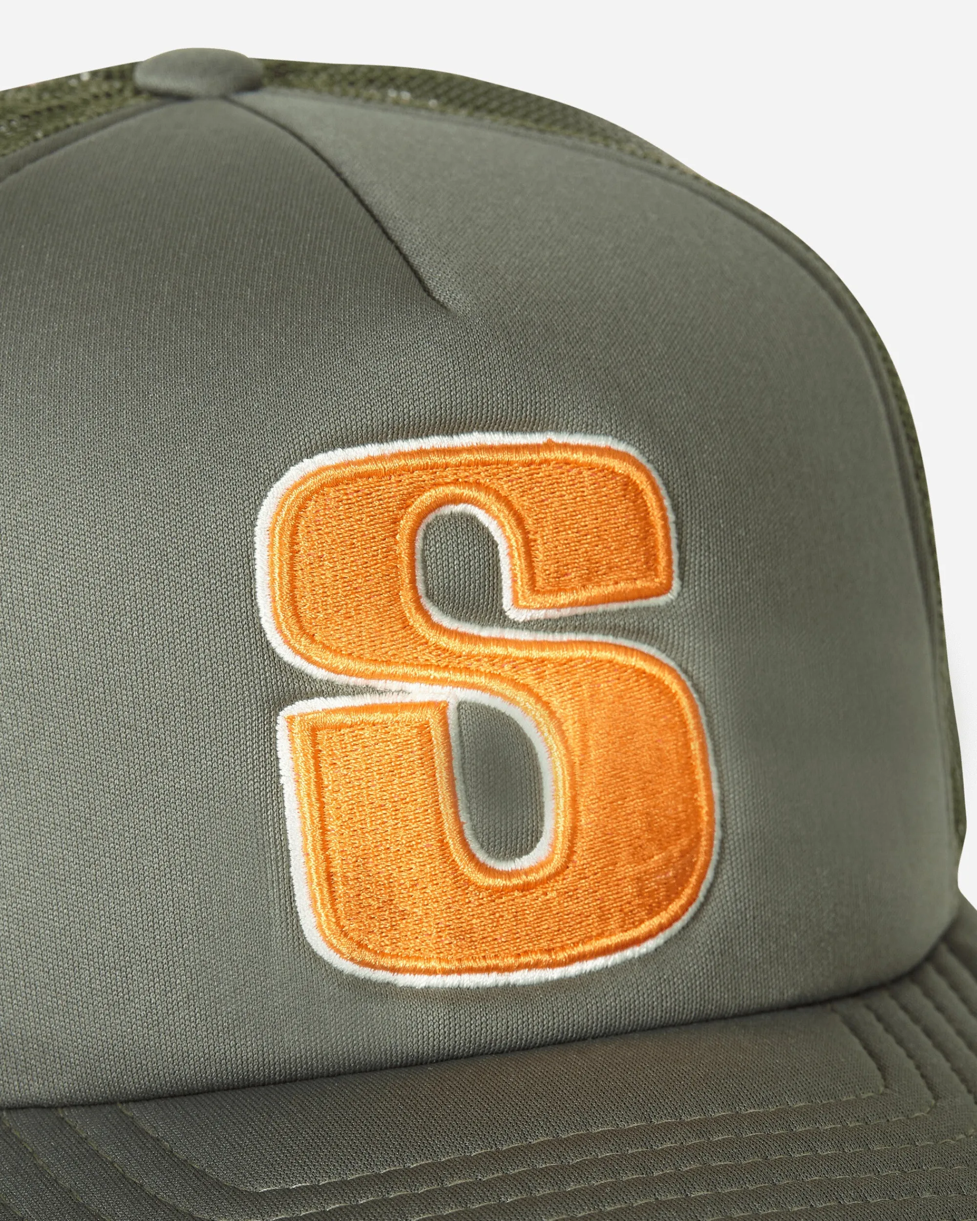 Stüssy Hats|Hats^Big S Trucker Cap Olive