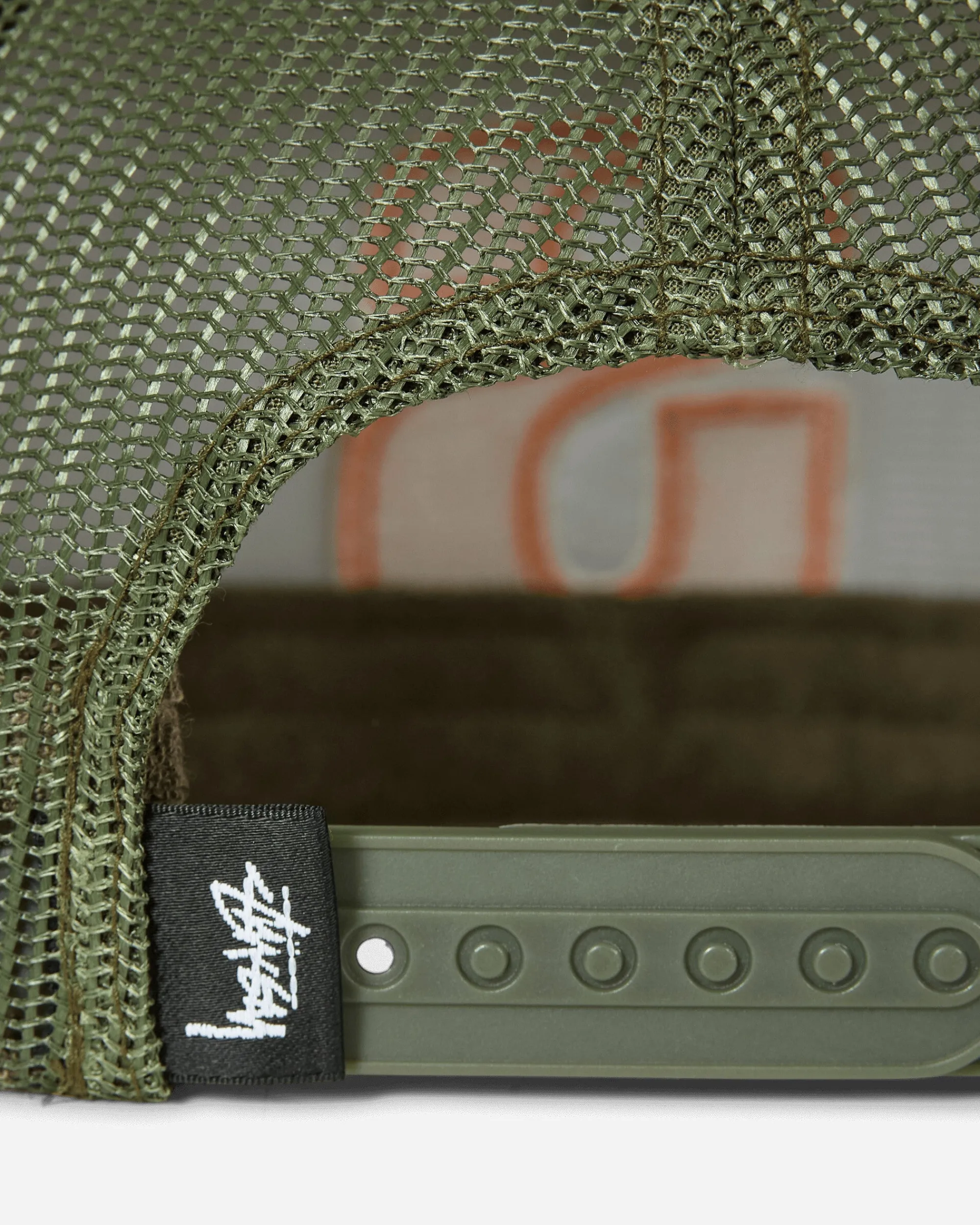Stüssy Hats|Hats^Big S Trucker Cap Olive