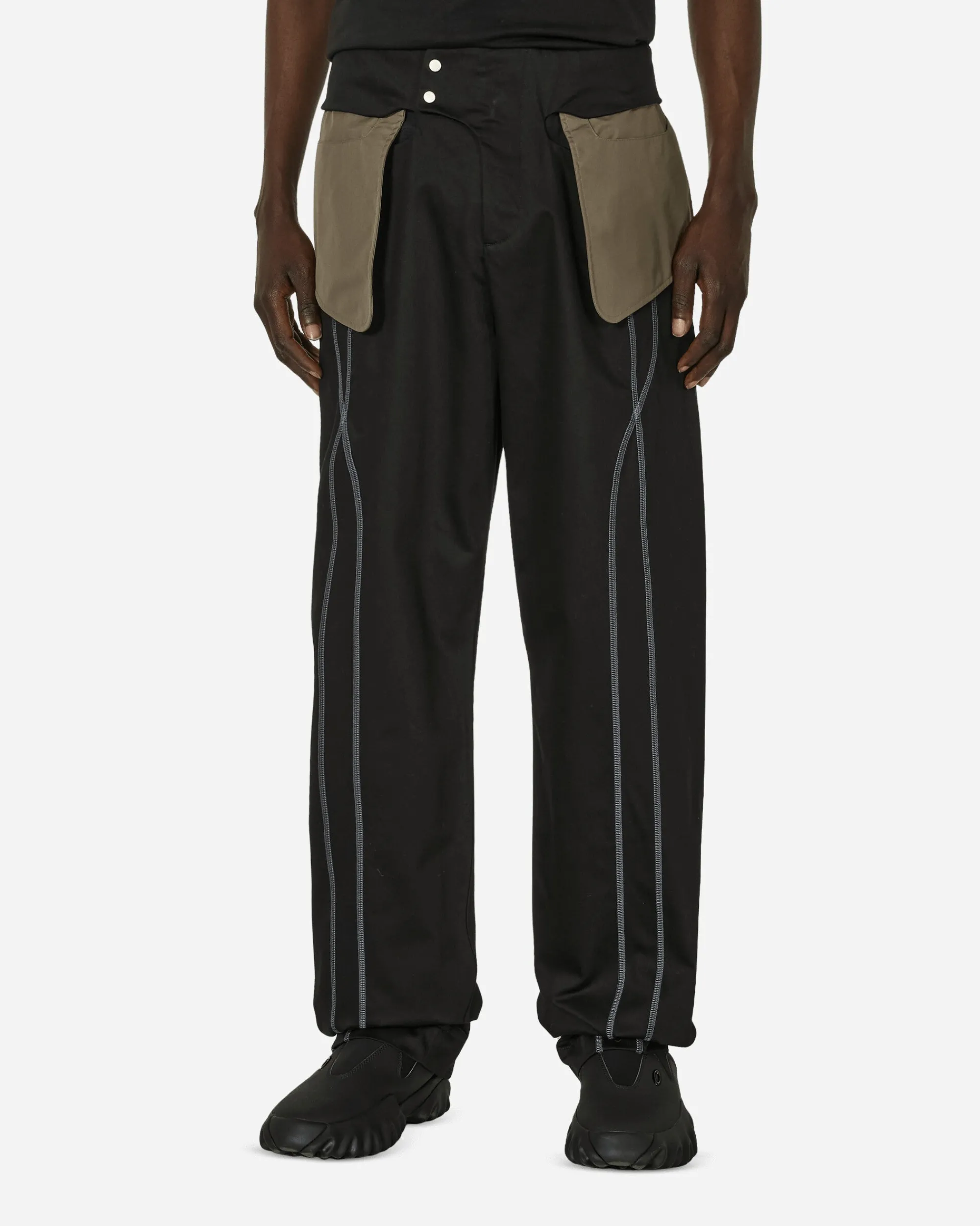 _J.L-A.L_ Pants^Binate Trousers Black