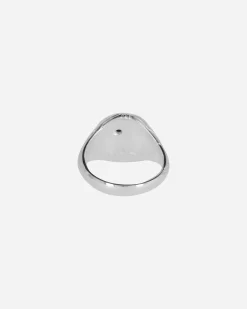 Octi Jewellery|Jewellery^Black Diamond Globe Signet Ring Silver
