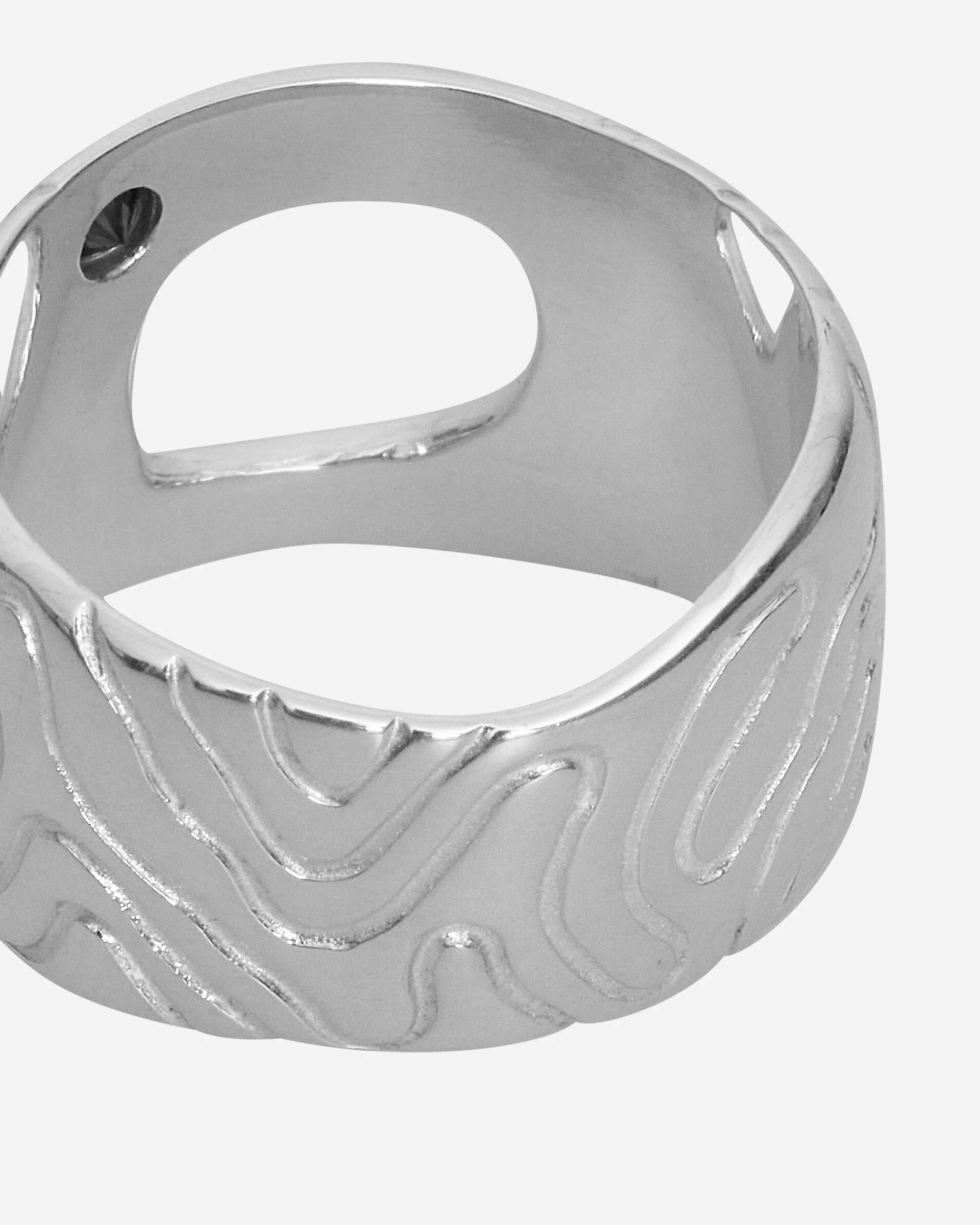 Octi Jewellery|Jewellery^Black Sapphire Globe Ring Silver
