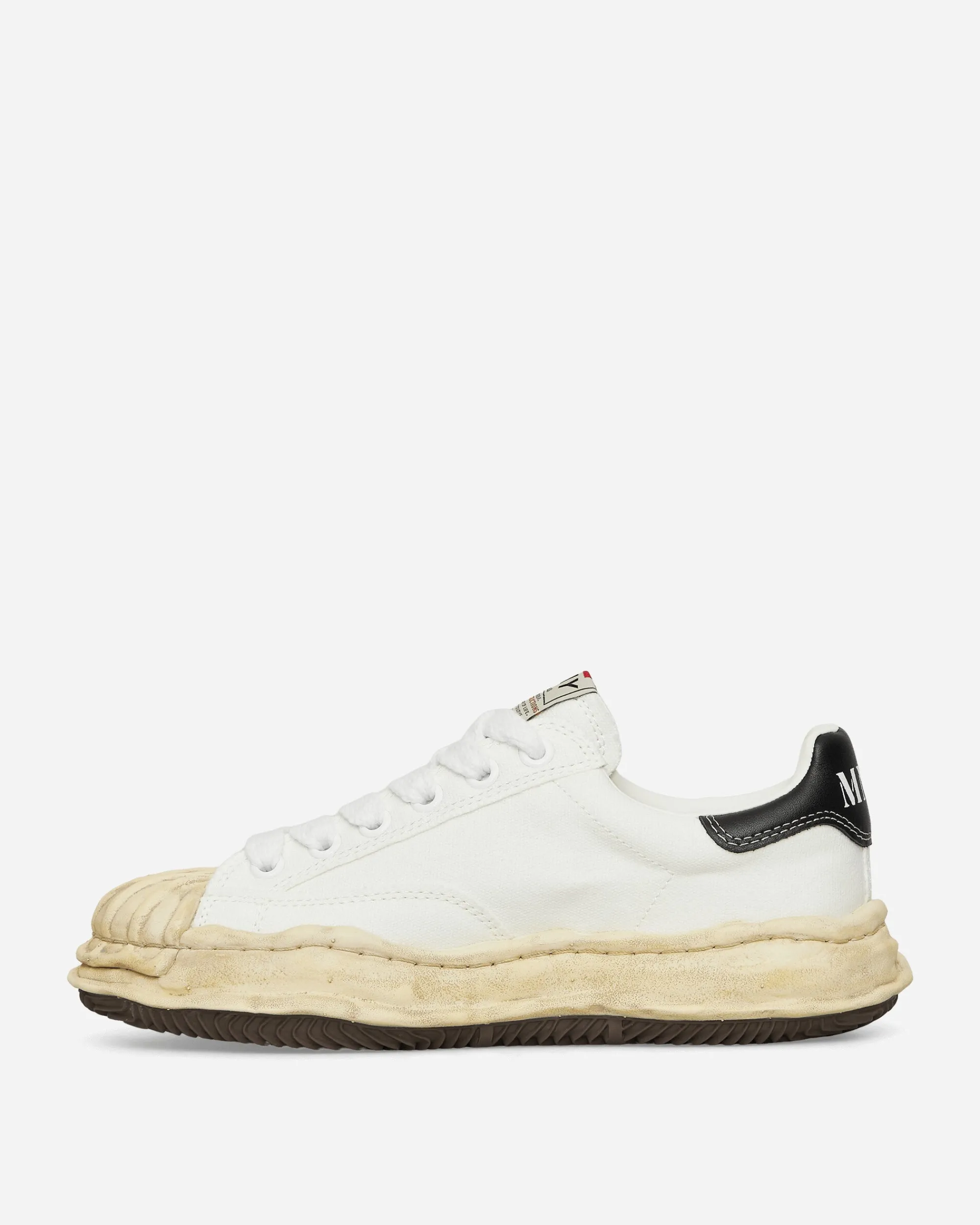 Maison MIHARA YASUHIRO Sneakers·Low|Sneakers^Blakey OG Dyed Sole Canvas Low Sneakers White