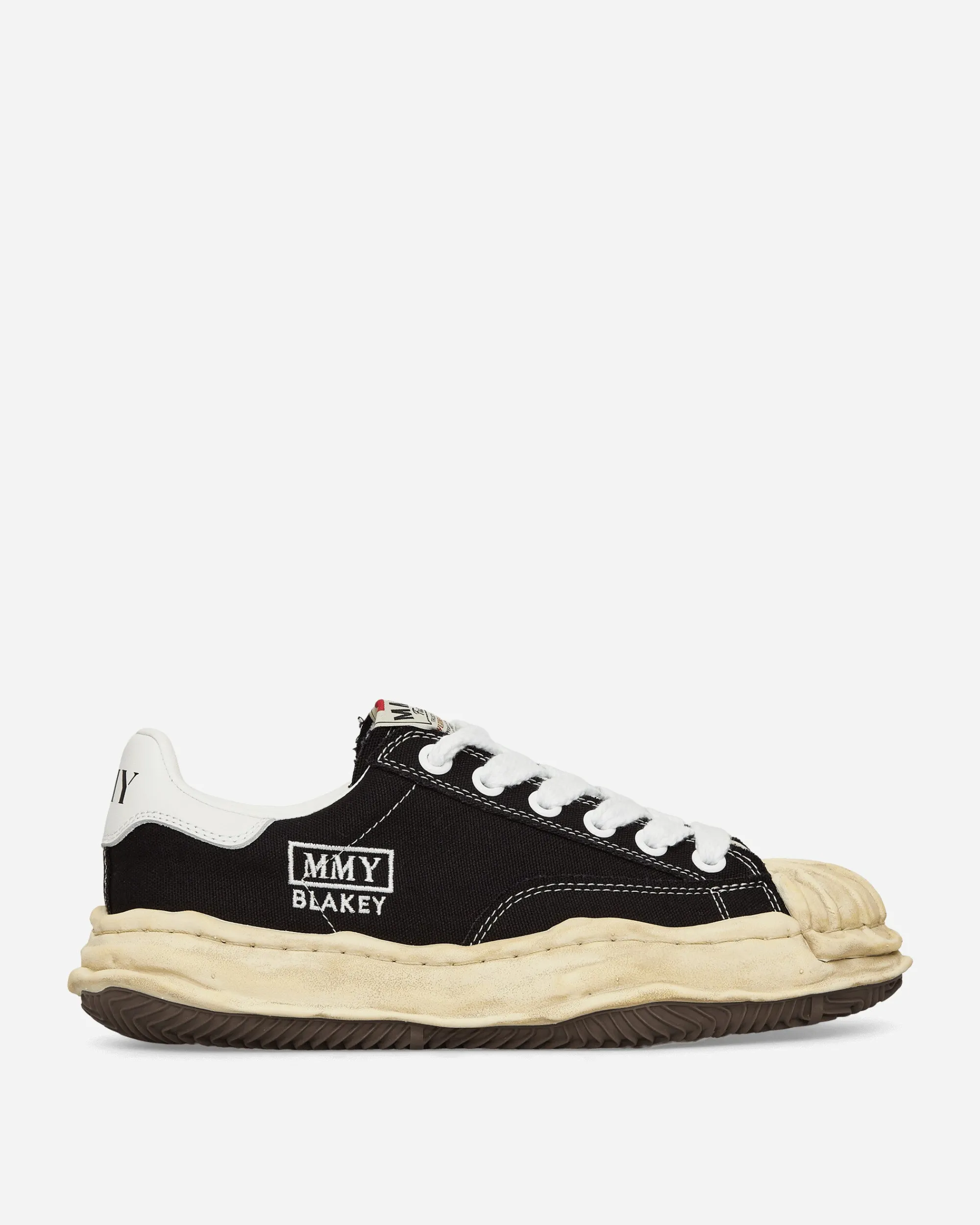 Maison MIHARA YASUHIRO Sneakers·Low|Sneakers^Blakey OG Dyed Sole Canvas Low Sneakers Black