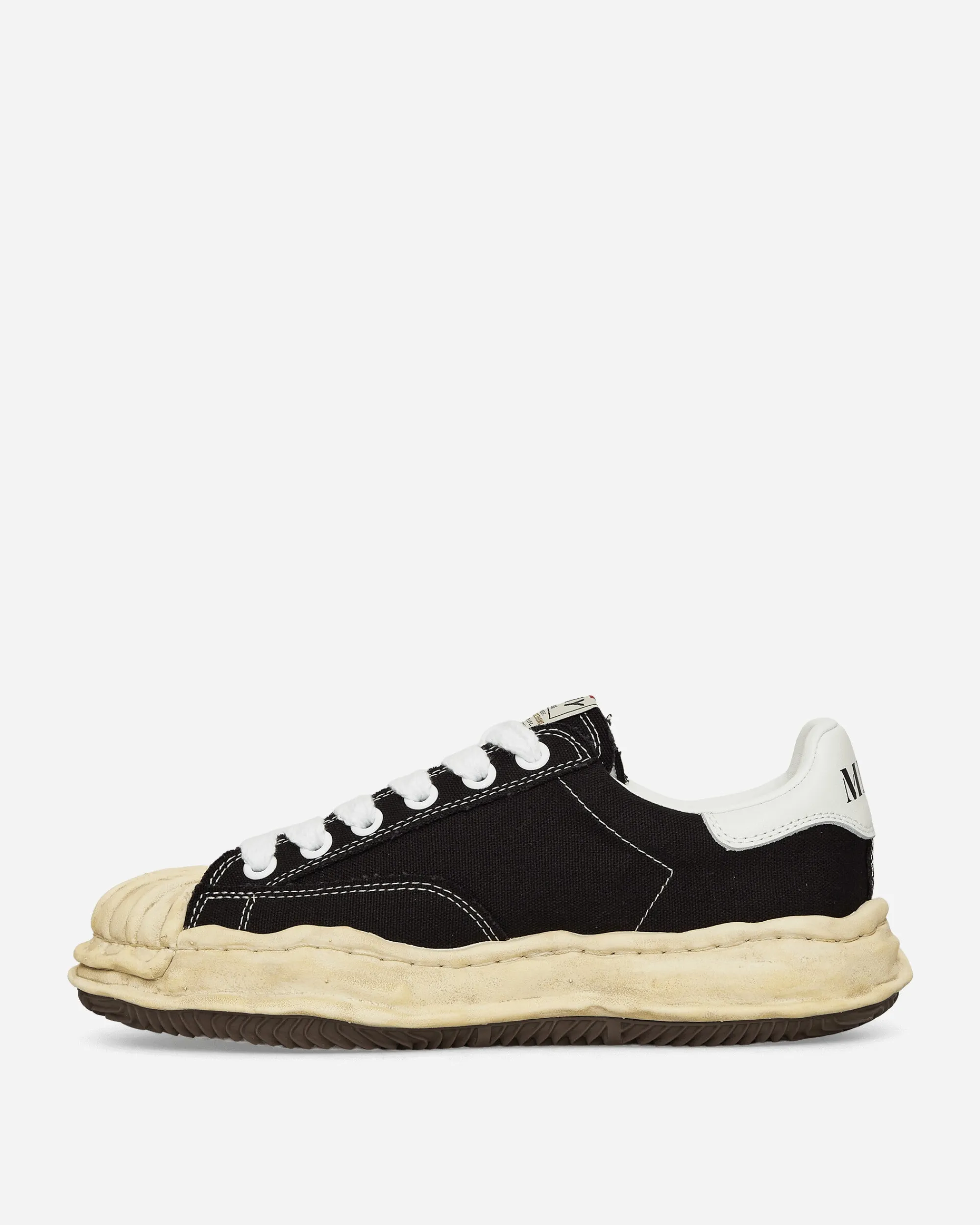 Maison MIHARA YASUHIRO Sneakers·Low|Sneakers^Blakey OG Dyed Sole Canvas Low Sneakers Black