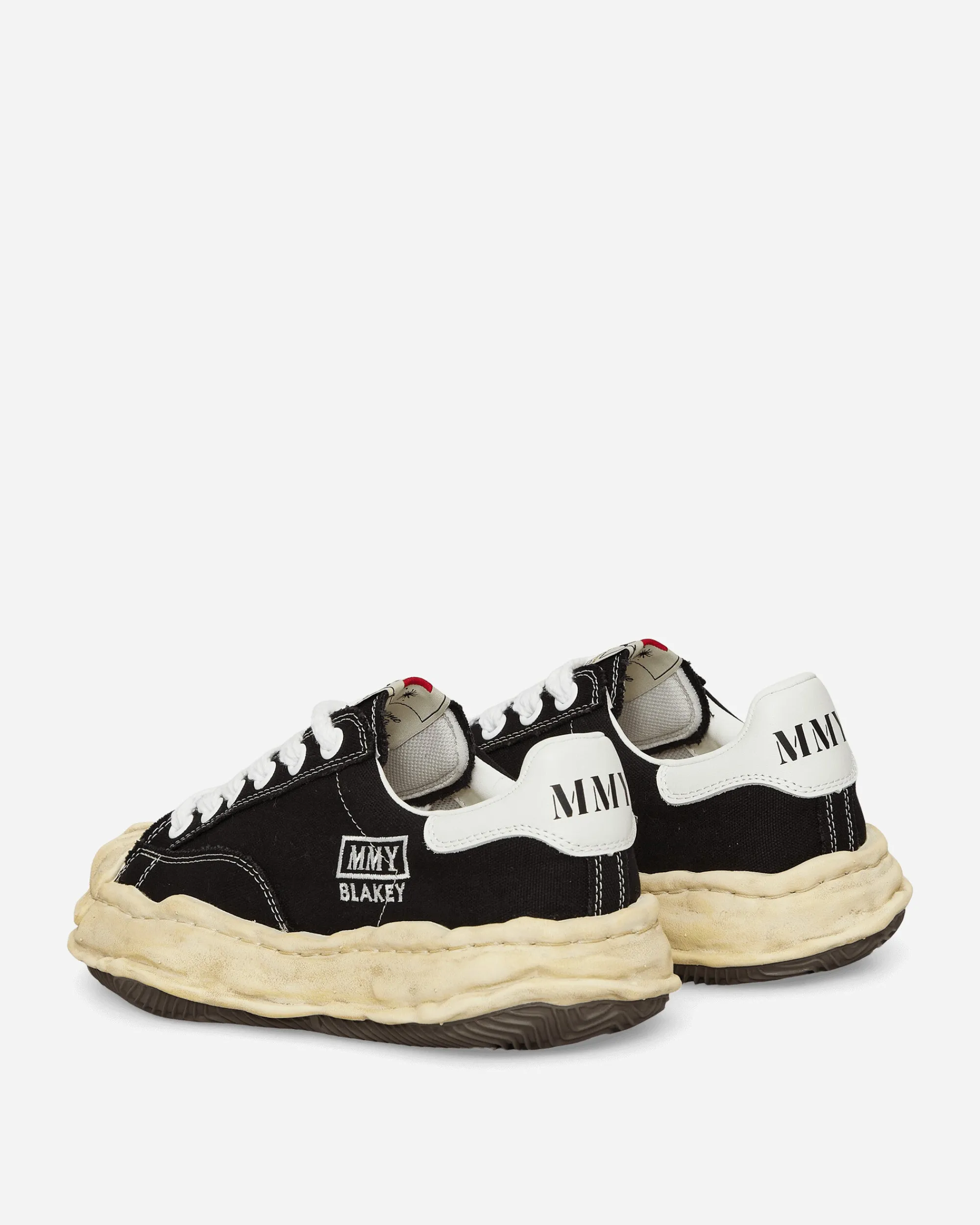 Maison MIHARA YASUHIRO Sneakers·Low|Sneakers^Blakey OG Dyed Sole Canvas Low Sneakers Black
