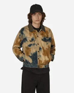 Guess USA Coats And Jackets^Bleached Denim Trucker Jacket Acid Savas Wash