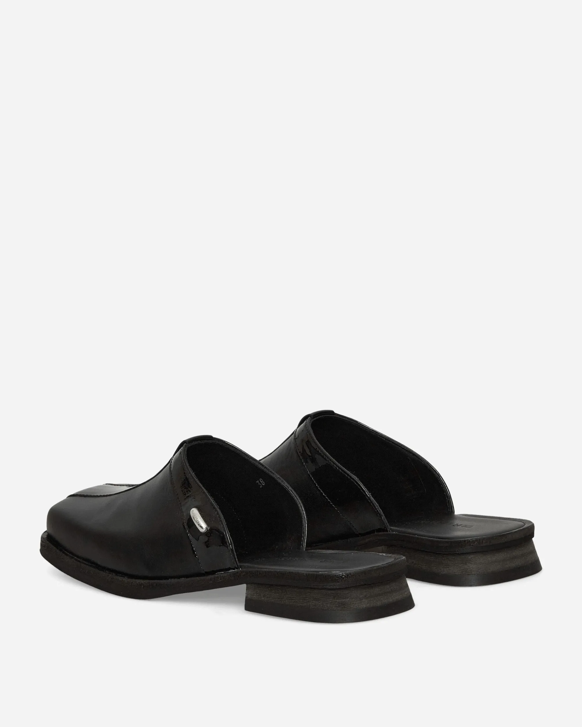 Our Legacy Sandals And Slides^Blunt Mules Black