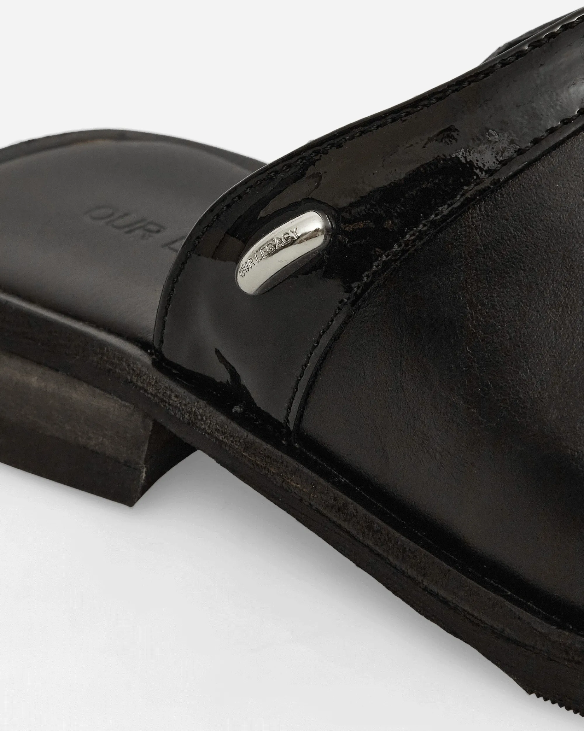 Our Legacy Sandals And Slides^Blunt Mules Black