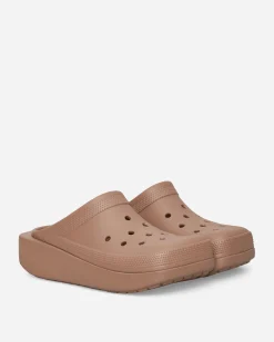 Crocs Sandals And Slides|Sandals And Slides^Blunt Toe Clogs Latte