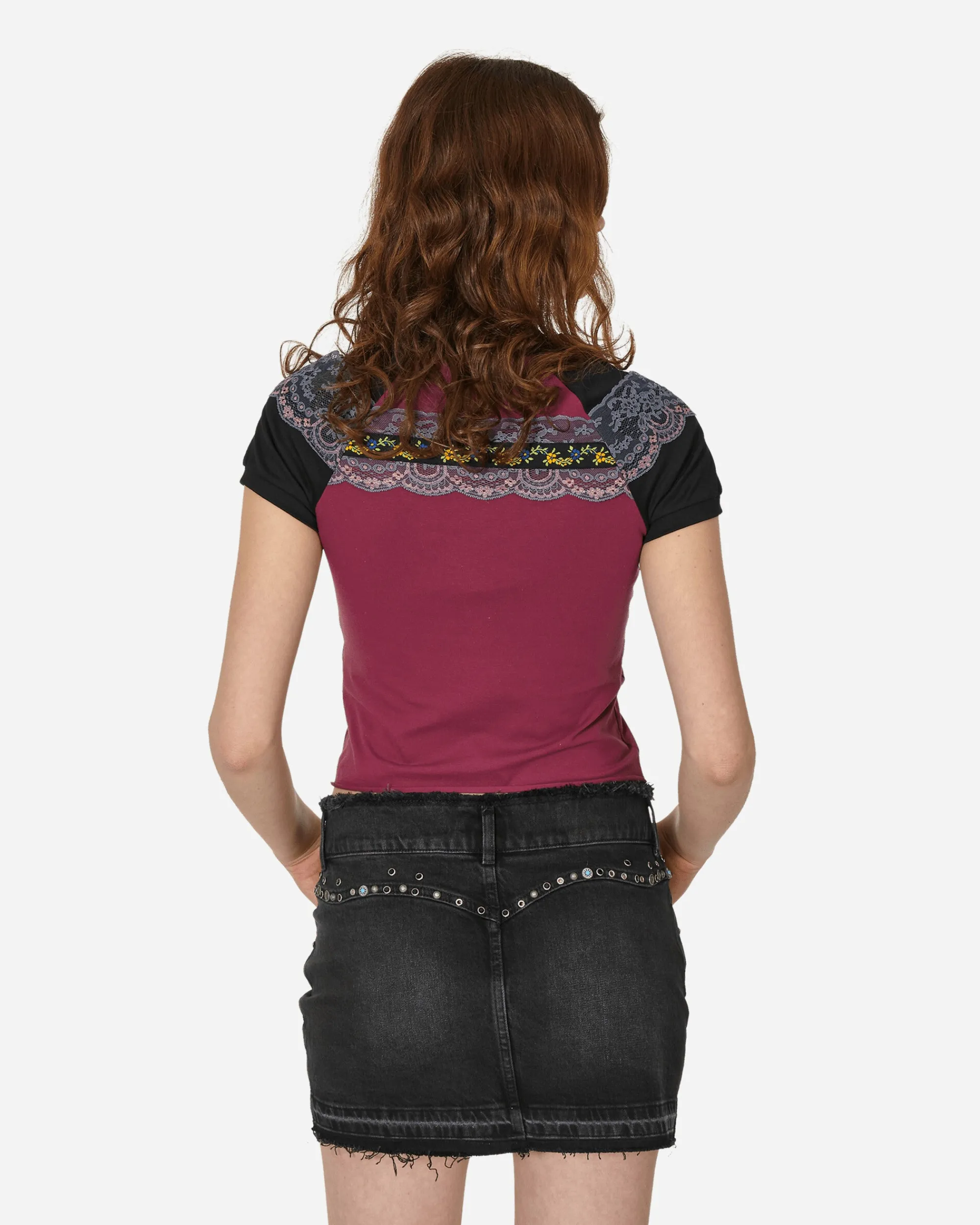 Cormio T-Shirts^Boah 2.0 Raglan T-Shirt Prune / Black