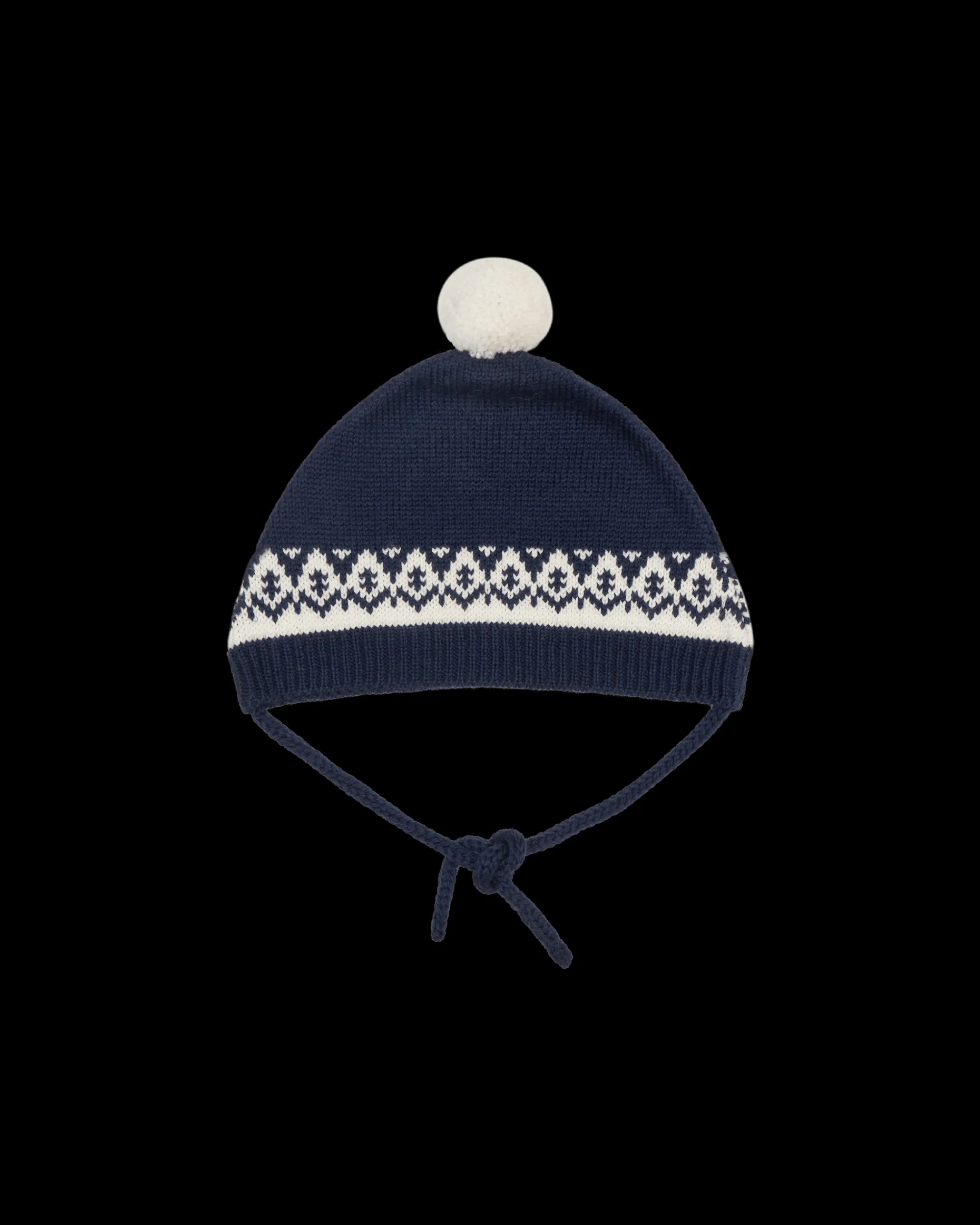 Bode Hats|Hats^Bobble Beanie Navy