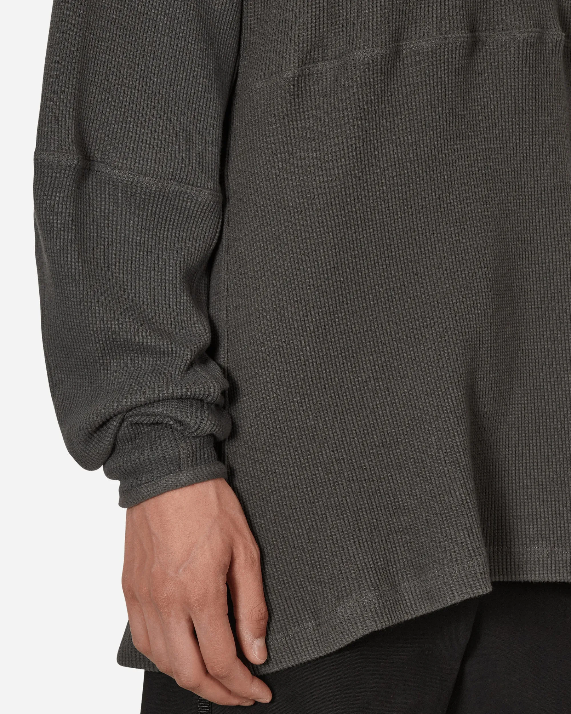 Bryan Jimenèz Sweatshirts^Body Warmer Thermal Sweatshirt Grey