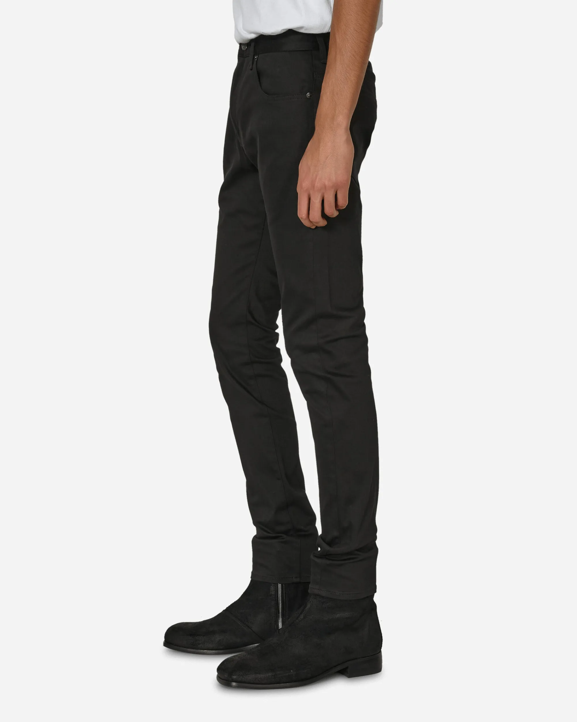 Undercover Pants^Bolt 5 Pocket Skinny Pants Black