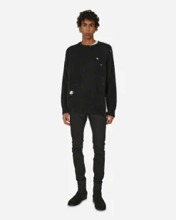 Undercover Pants^Bolt 5 Pocket Skinny Pants Black