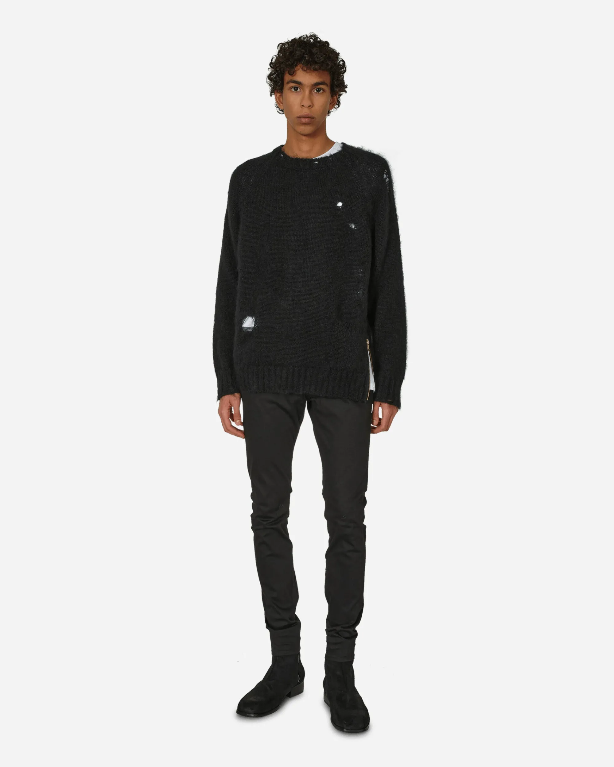 Undercover Pants^Bolt 5 Pocket Skinny Pants Black