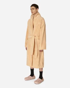 Off-White Textile^Bookish Bathrobe Beige