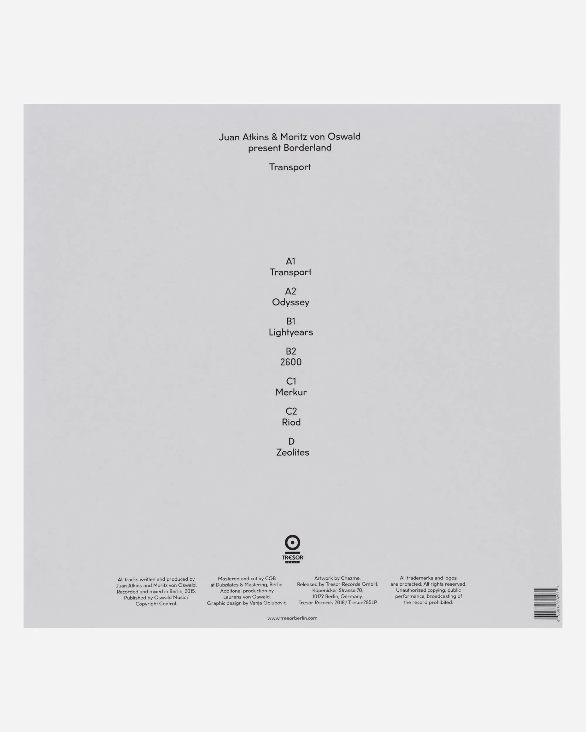 Public Possession Music^Borderland Transport (2024 Repress) Vinyl