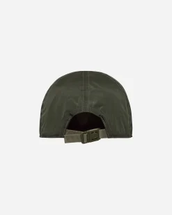 Moncler Hats|Hats^Born To Protect Embroidered Logo Baseball Cap Green