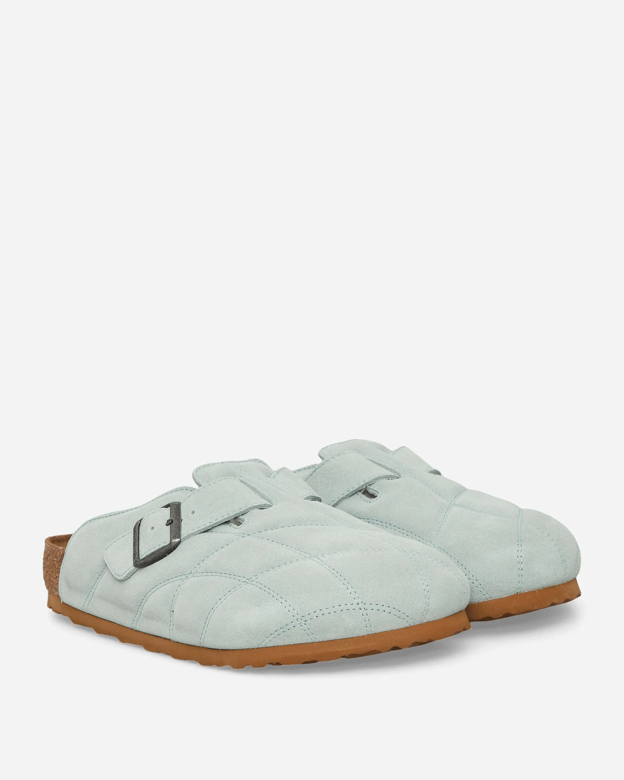 Birkenstock Sandals And Slides^Boston Quilted Sandals Acqua