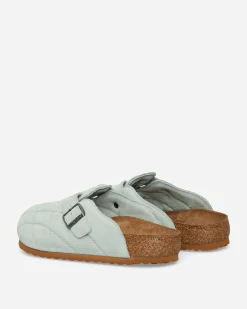 Birkenstock Sandals And Slides^Boston Quilted Sandals Acqua