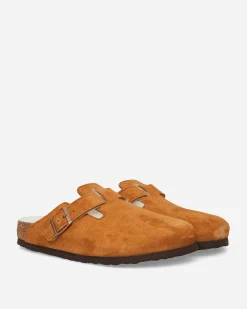 Birkenstock Sandals And Slides|Sandals And Slides^Boston Shearling Sandals Mink