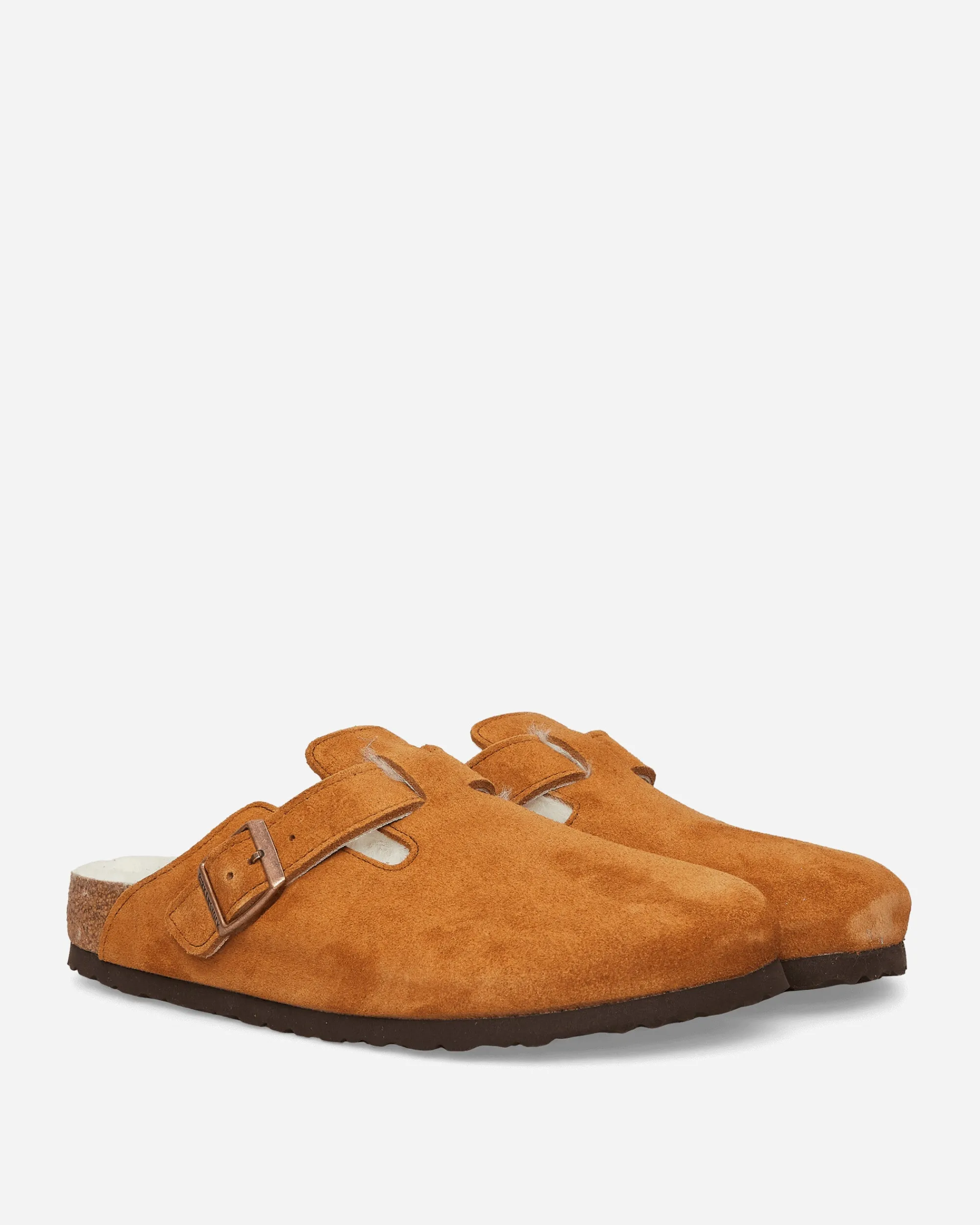 Birkenstock Sandals And Slides|Sandals And Slides^Boston Shearling Sandals Mink