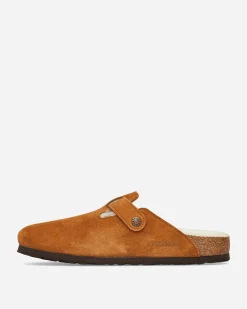 Birkenstock Sandals And Slides|Sandals And Slides^Boston Shearling Sandals Mink