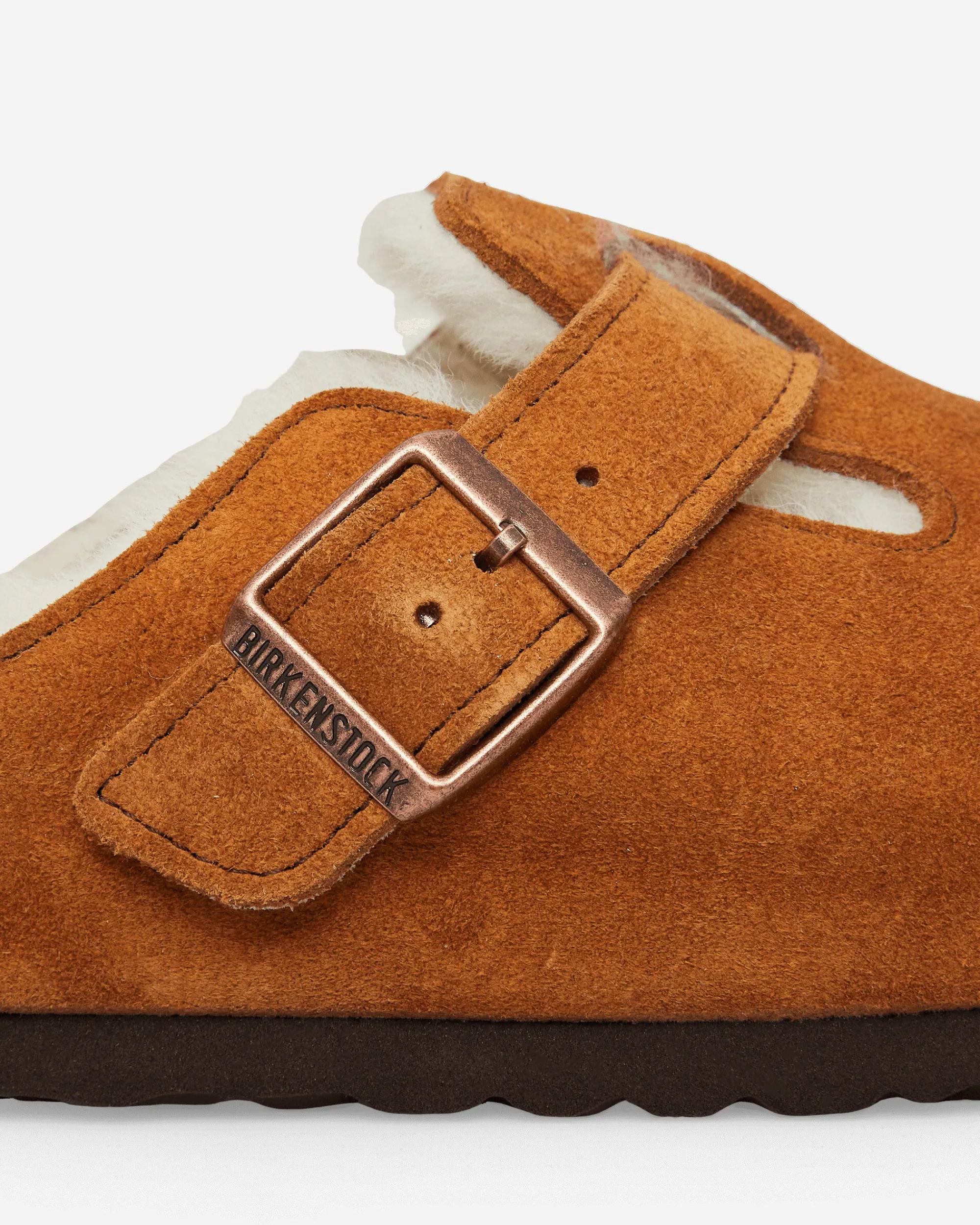 Birkenstock Sandals And Slides|Sandals And Slides^Boston Shearling Sandals Mink