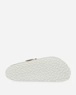 Birkenstock Sandals And Slides^Boston Suede Canvas Sandals Eggshell