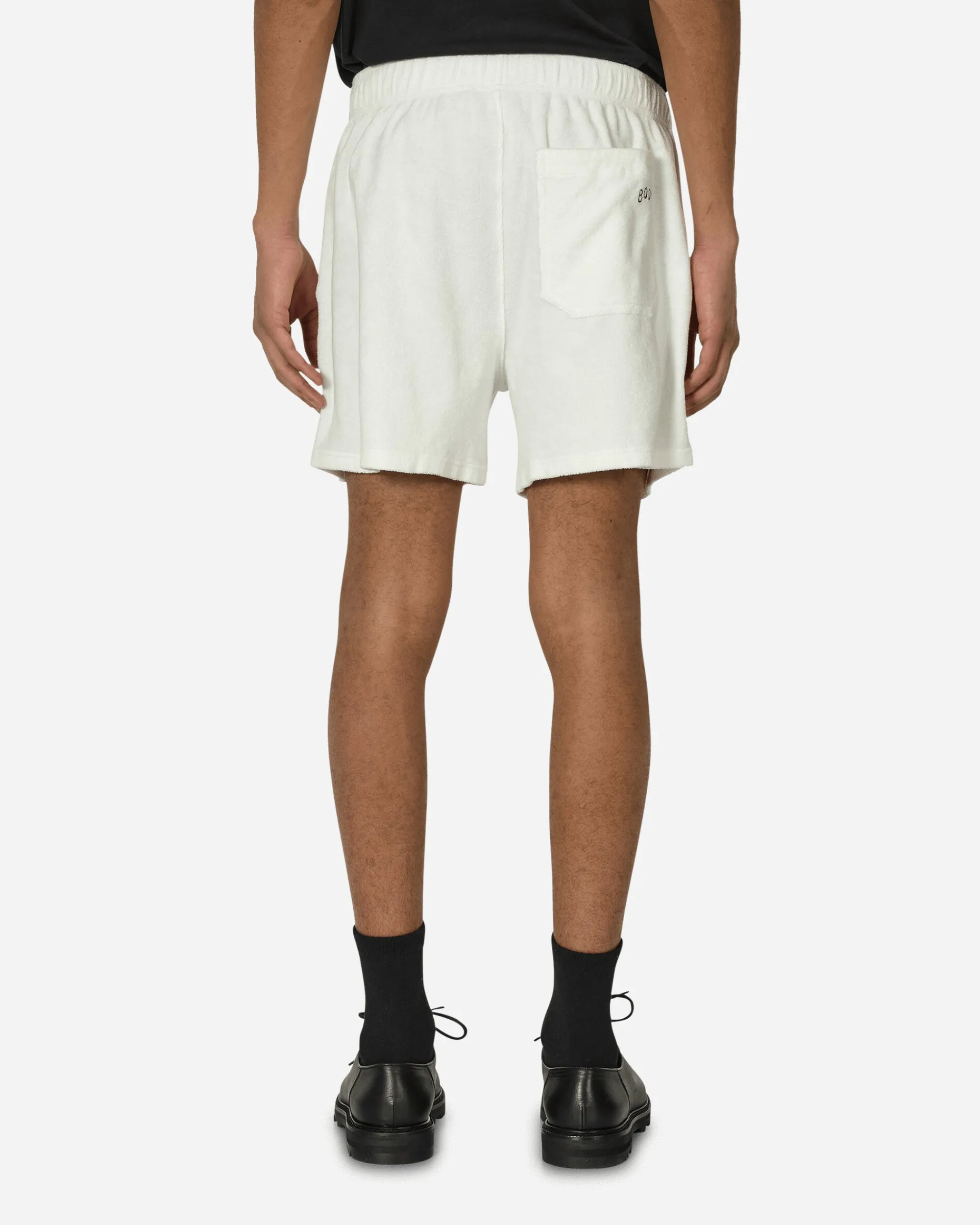 Bode Shorts^Boston Terry Sweatshorts Cream