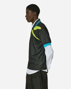 Reebok T-Shirts^Botter Vector Layered Polo Shirt Black / Acid Yellow