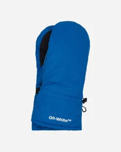 Off-White Gloves And Scarves|Gloves And Scarves^Bounce Ski Mittens Gloves Blue