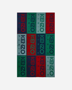 KENZO Paris Textile^Box Wool Blanket Multicolor