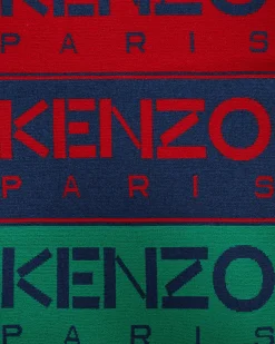 KENZO Paris Textile^Box Wool Blanket Multicolor