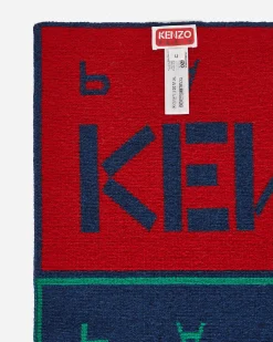 KENZO Paris Textile^Box Wool Blanket Multicolor