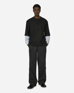 Dries Van Noten T-Shirts^Boxy Cotton T-Shirt Black
