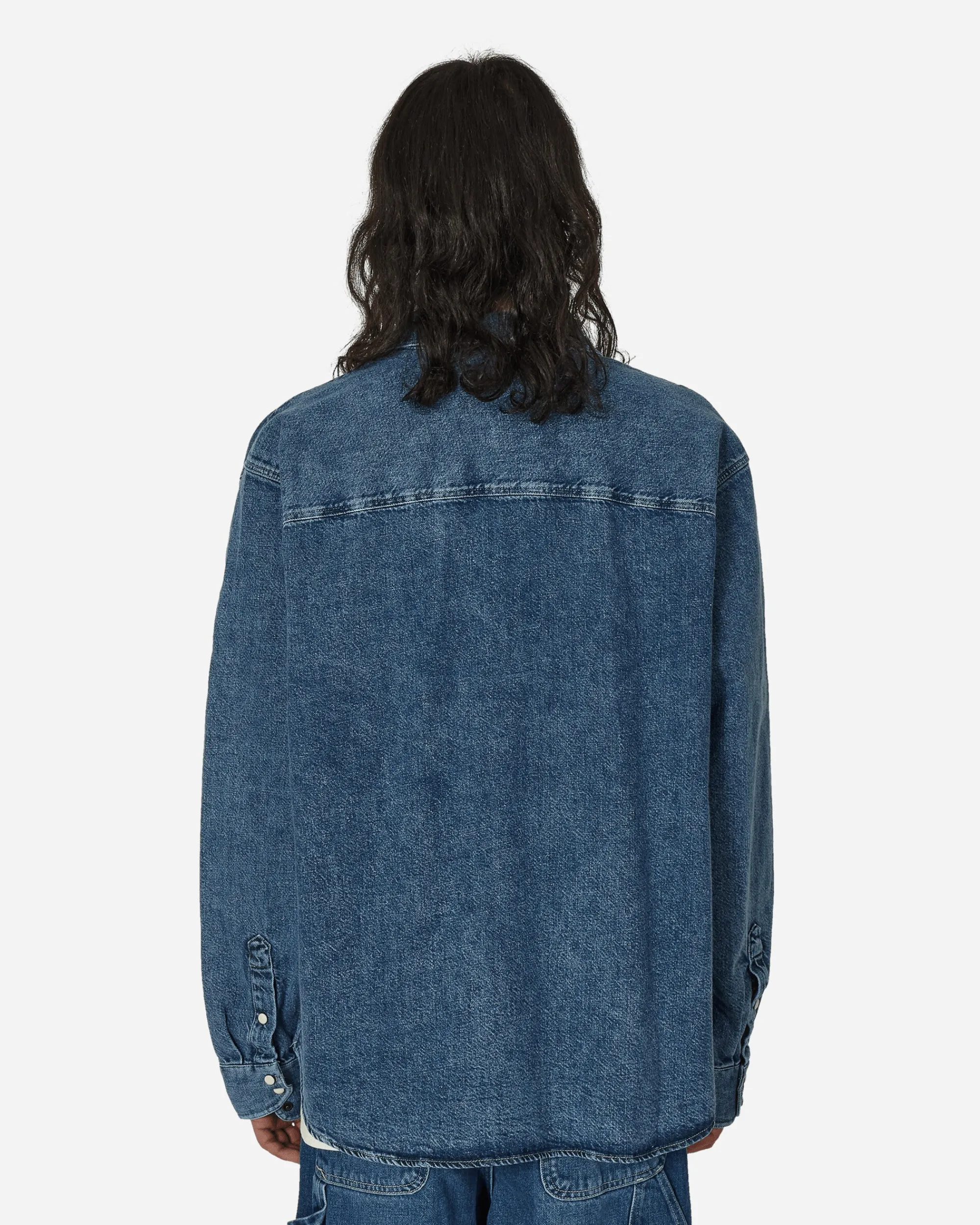 Stüssy Shirts^Boxy Western Denim Longsleeve Shirt Light Denim
