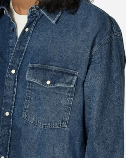 Stüssy Shirts^Boxy Western Denim Longsleeve Shirt Light Denim