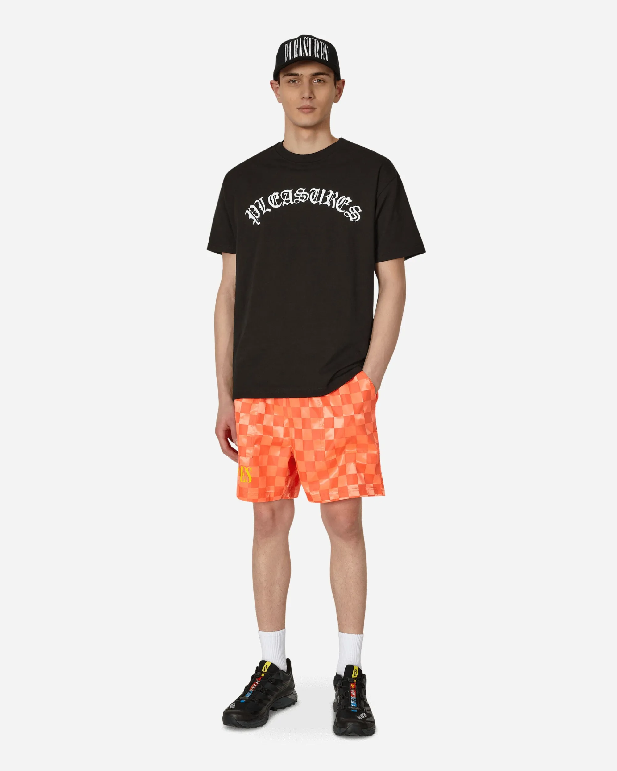 Pleasures Shorts^BPM Shorts Orange