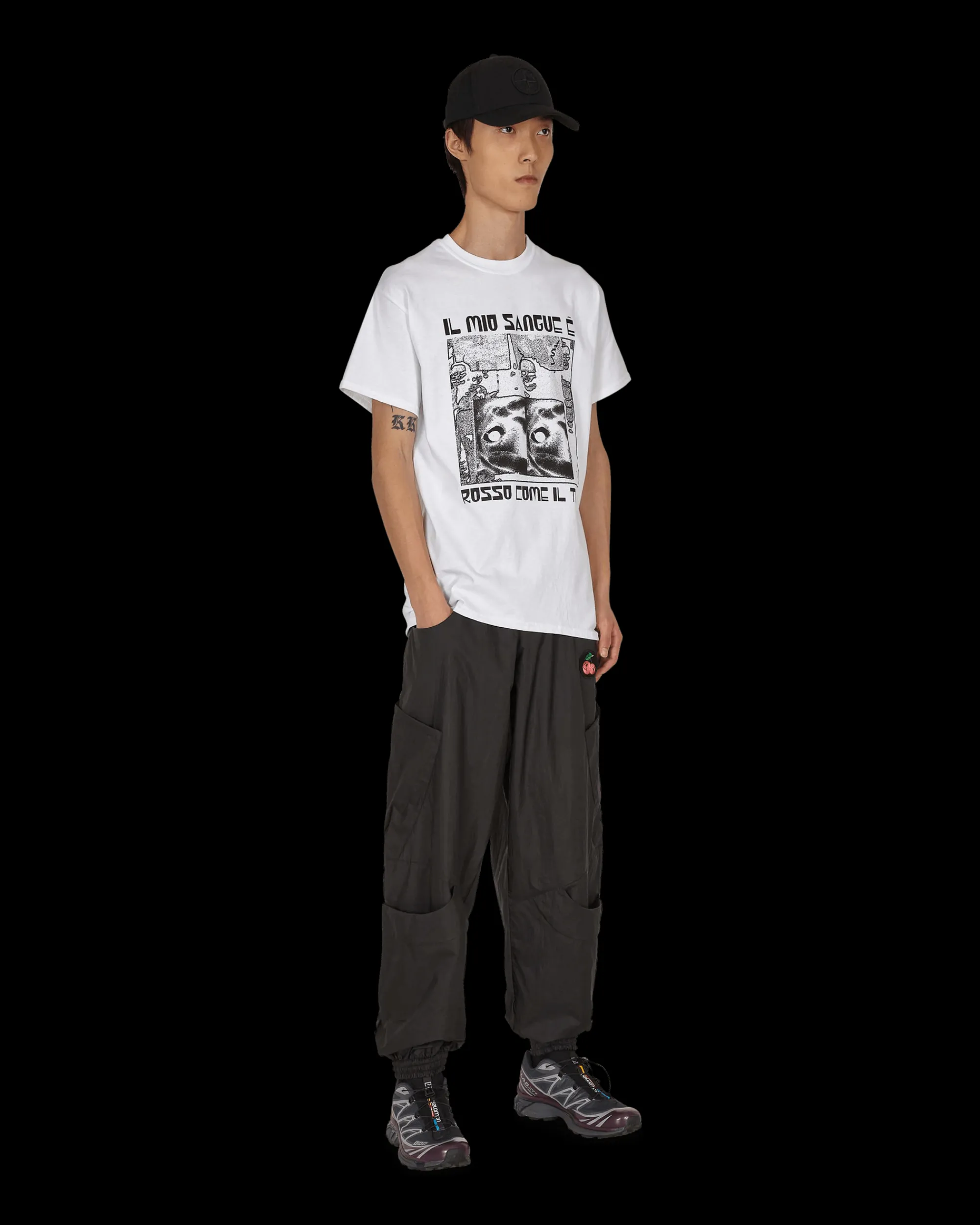 Slam Jam T-Shirts^Brain Dead Charity T-Shirt White
