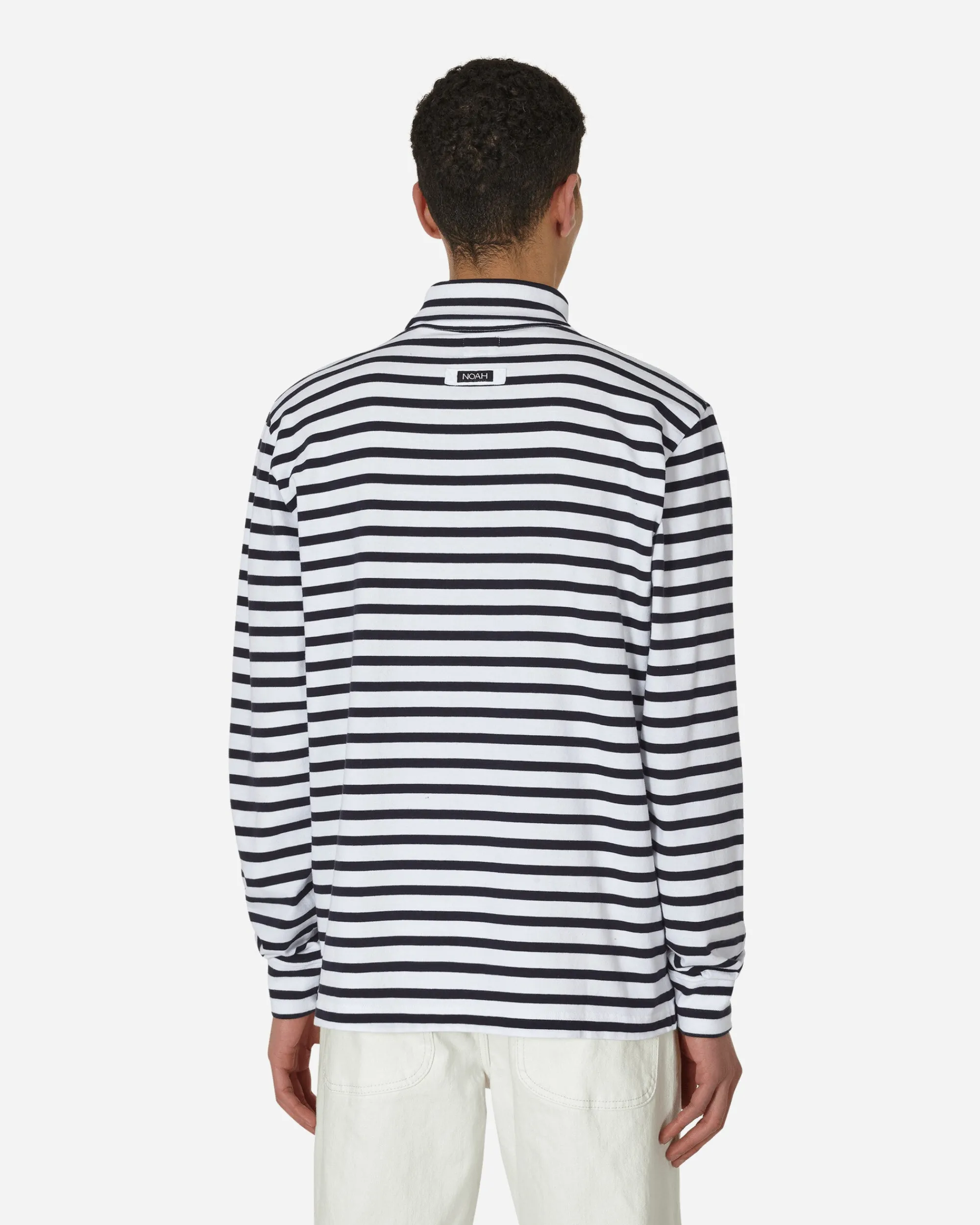 Noah T-Shirts^Breton Stripe Turtleneck Navy / White