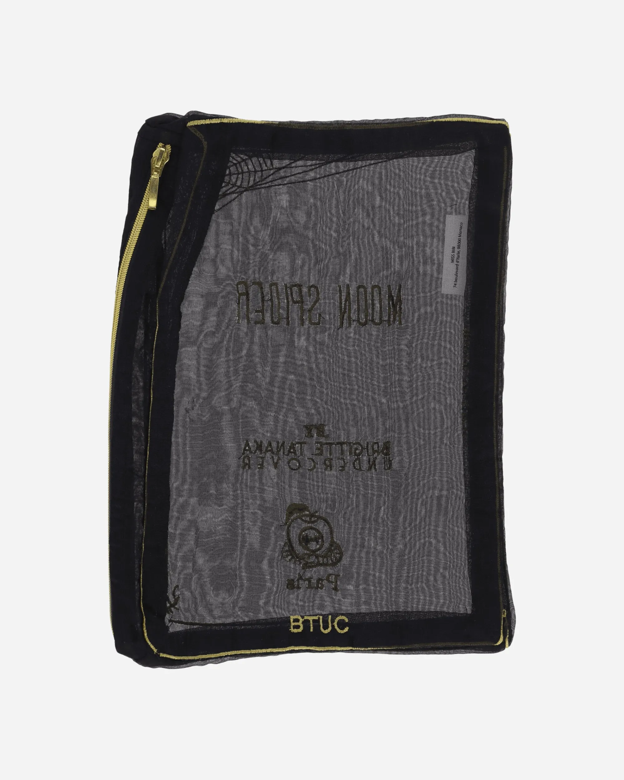 Undercover Bags And Backpacks|Bags And Backpacks^Brigitte Tanaka Nylon Organza Pouch Black
